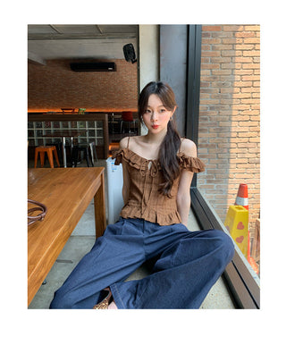 off-shoulder top