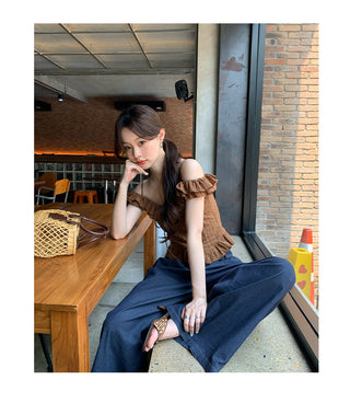 off-shoulder top