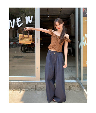 off-shoulder top