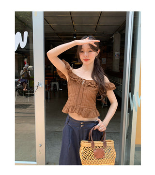 off-shoulder top