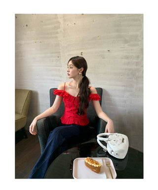 off-shoulder top