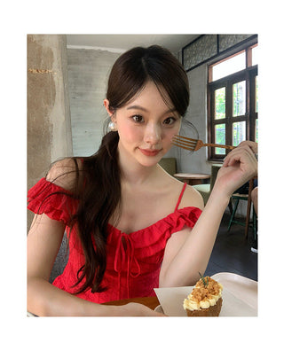 off-shoulder top