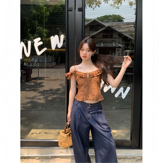 off-shoulder top