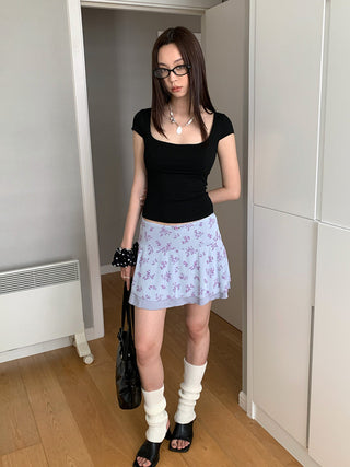 square collar top
