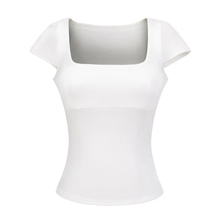 square collar top