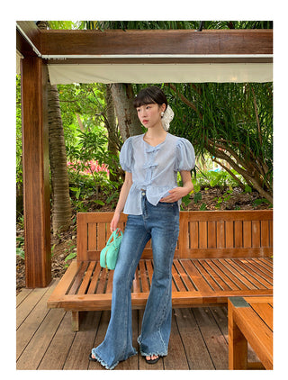 puff sleeve top