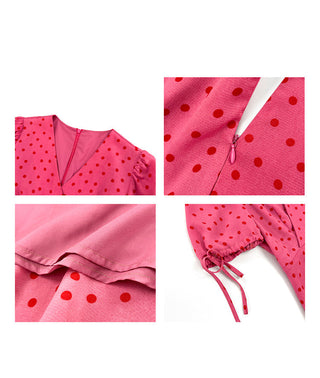 polka dot dress