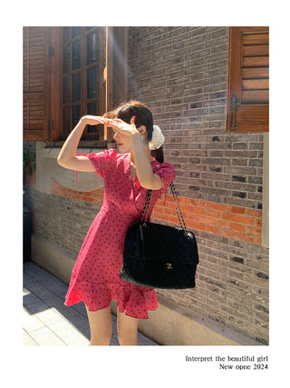 polka dot dress