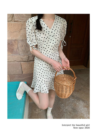 polka dot dress