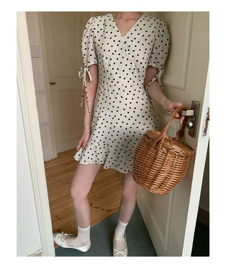 polka dot dress