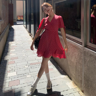 polka dot dress