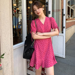 polka dot dress