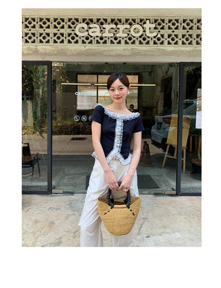 lace T-shirt