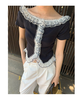 lace T-shirt