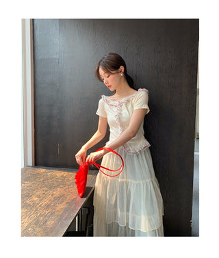 lace T-shirt