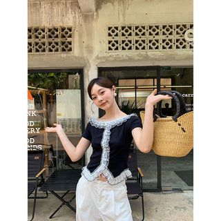 lace T-shirt