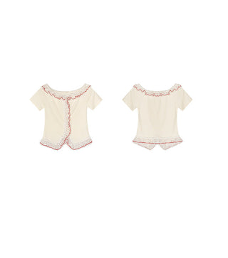 lace T-shirt