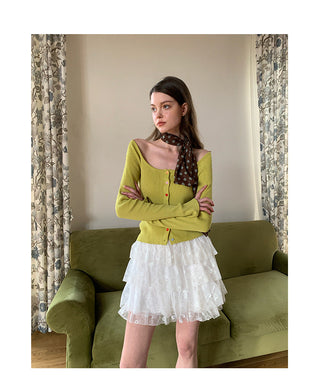 knitted cardigan