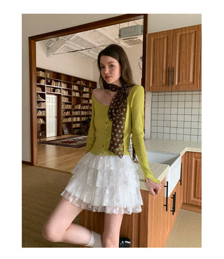 knitted cardigan