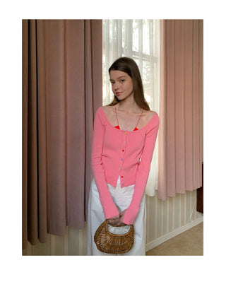 knitted cardigan