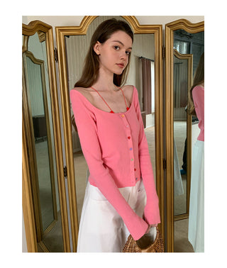 knitted cardigan