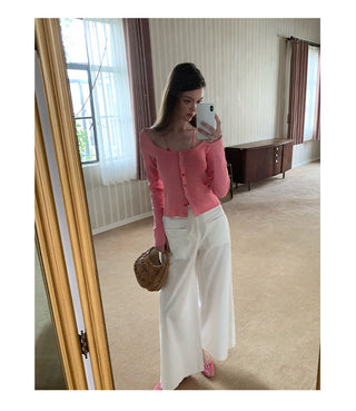 knitted cardigan
