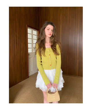 knitted cardigan