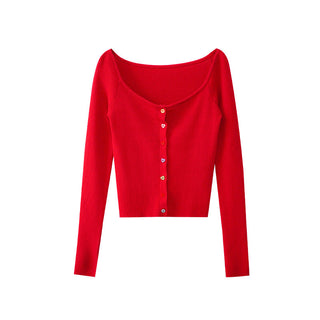 knitted cardigan