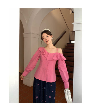 ruffle shirt
