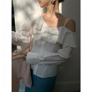 ruffle shirt