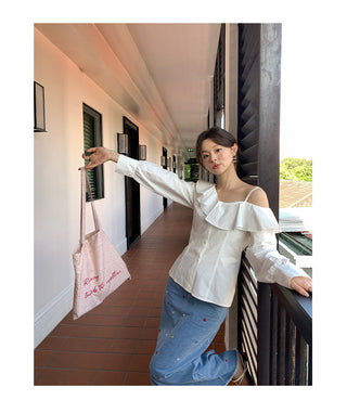 ruffle shirt