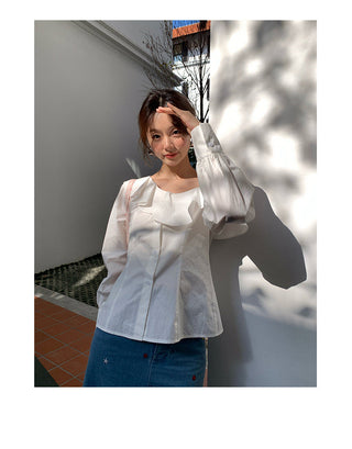 ruffle shirt