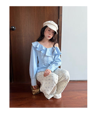 ruffle shirt