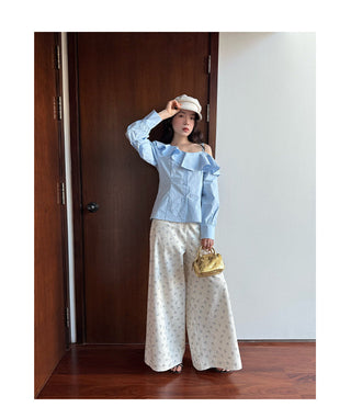 ruffle shirt