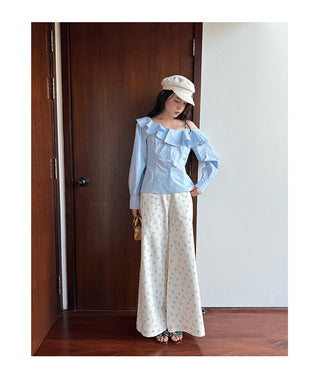 ruffle shirt