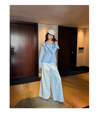 ruffle shirt