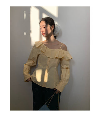 ruffle shirt