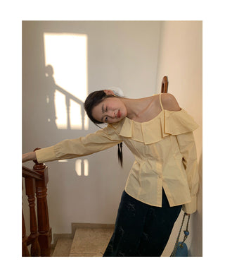ruffle shirt