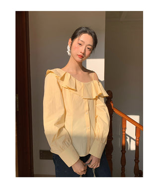 ruffle shirt