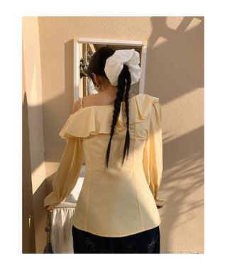 ruffle shirt