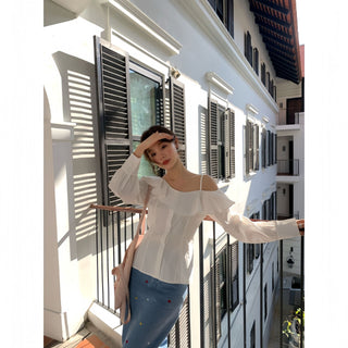 ruffle shirt