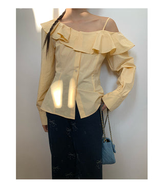 ruffle shirt