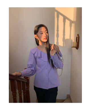 ruffle shirt
