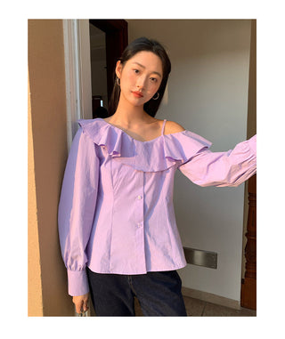 ruffle shirt