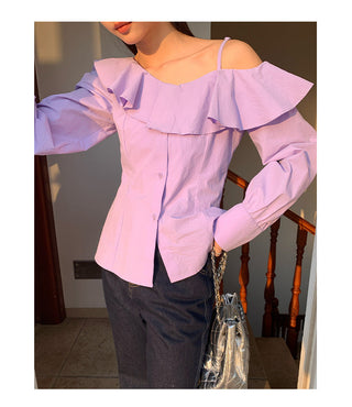 ruffle shirt