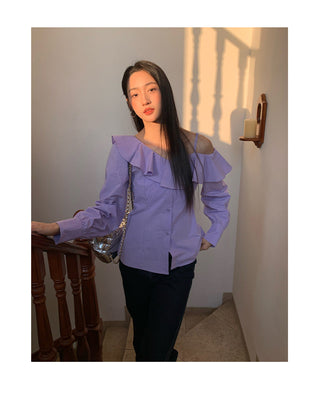 ruffle shirt
