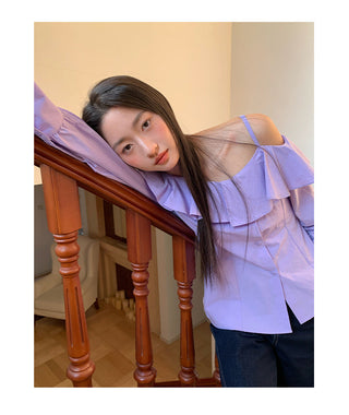 ruffle shirt
