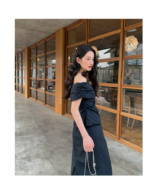 high waist skirt