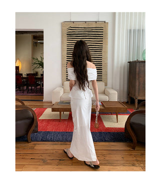 high waist skirt