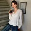 V-neck shirt